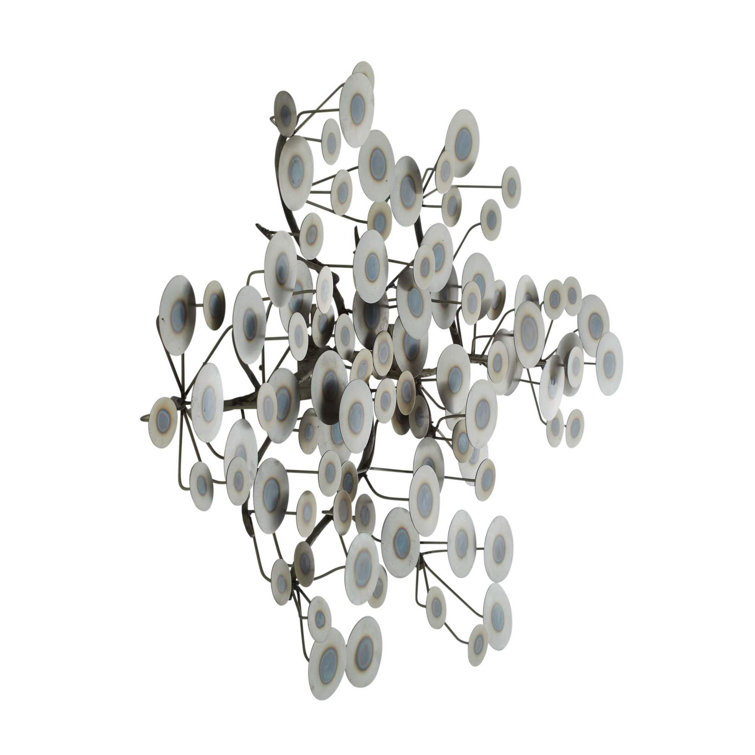 Rizzo Handmade Iron Disc Wall Sculpture