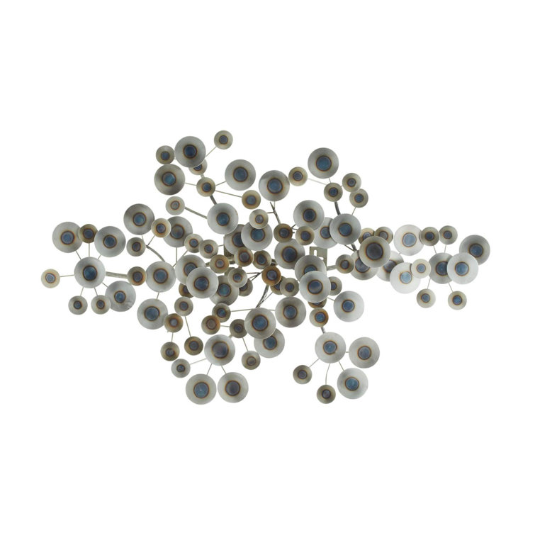Rizzo Handmade Iron Disc Wall Sculpture