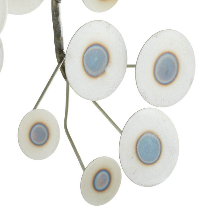 Rizzo Handmade Iron Disc Wall Sculpture