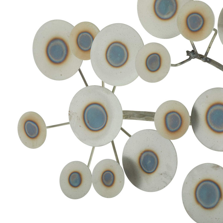Rizzo Handmade Iron Disc Wall Sculpture