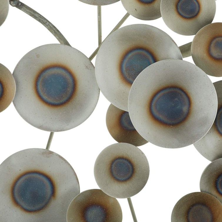 Rizzo Handmade Iron Disc Wall Sculpture