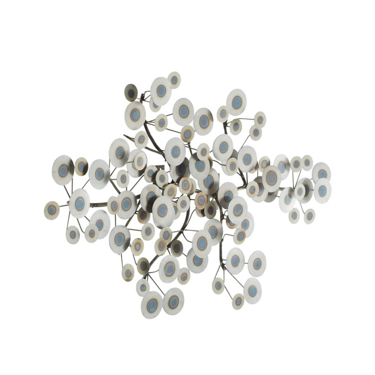 Rizzo Handmade Iron Disc Wall Sculpture