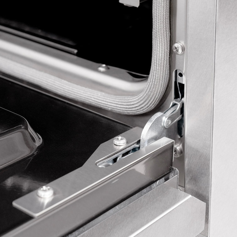 48" Stainless Steel Double Oven Gas Range with 8 Burners