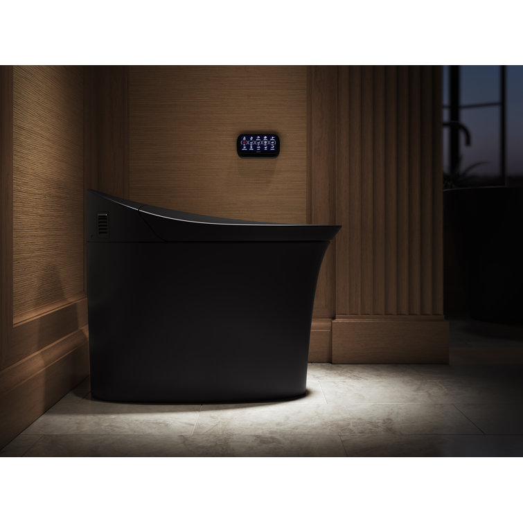 Elongated High-Efficiency Intelligent Toilet with Dual Flush and Heated Seat
