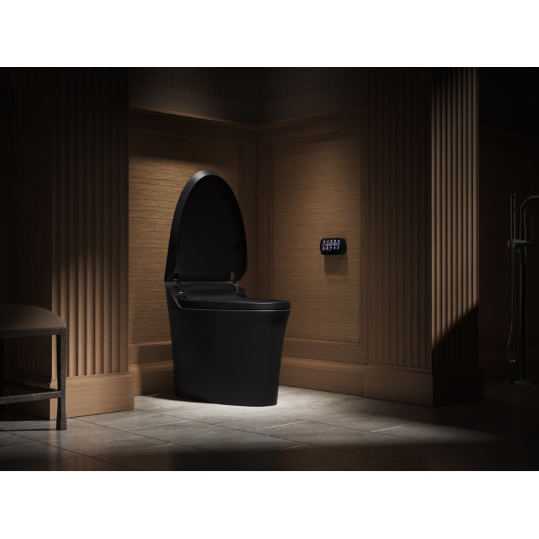 Elongated High-Efficiency Intelligent Toilet with Dual Flush and Heated Seat