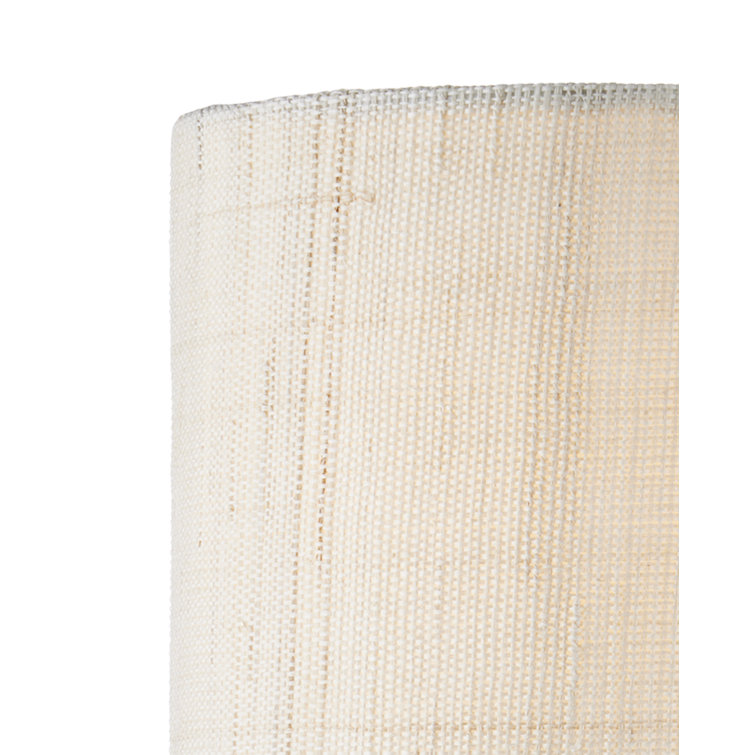 Ivory Linen Drum Chandelier Shade