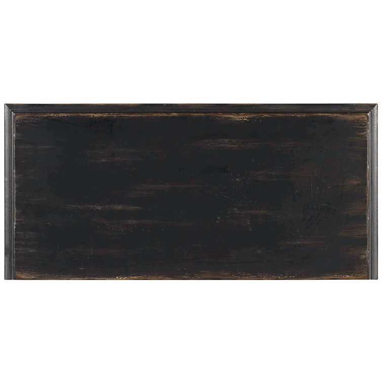 Traditional Black 36'' Accent Cabinet with Adjustable Shelf