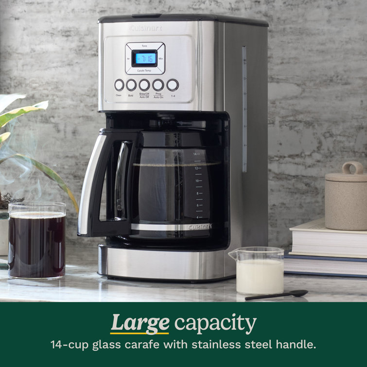Cuisinart 14-Cup Stainless Steel Programmable Drip Coffeemaker