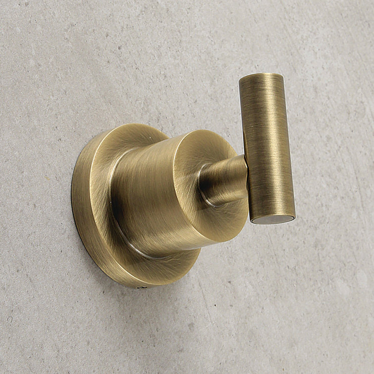 Antique Brass Modern Wall-Mounted Robe Hook