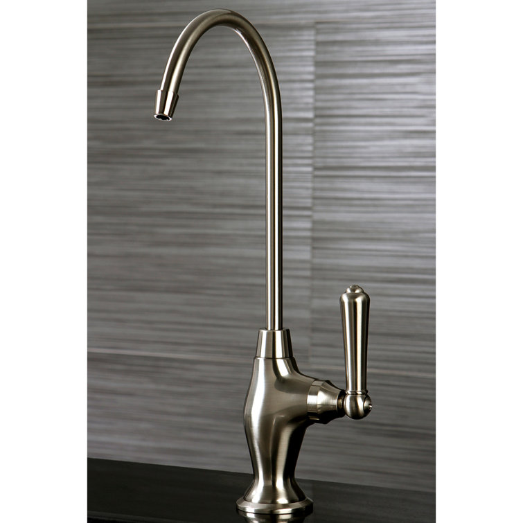 Brushed Nickel Single Handle Water Filtration Faucet