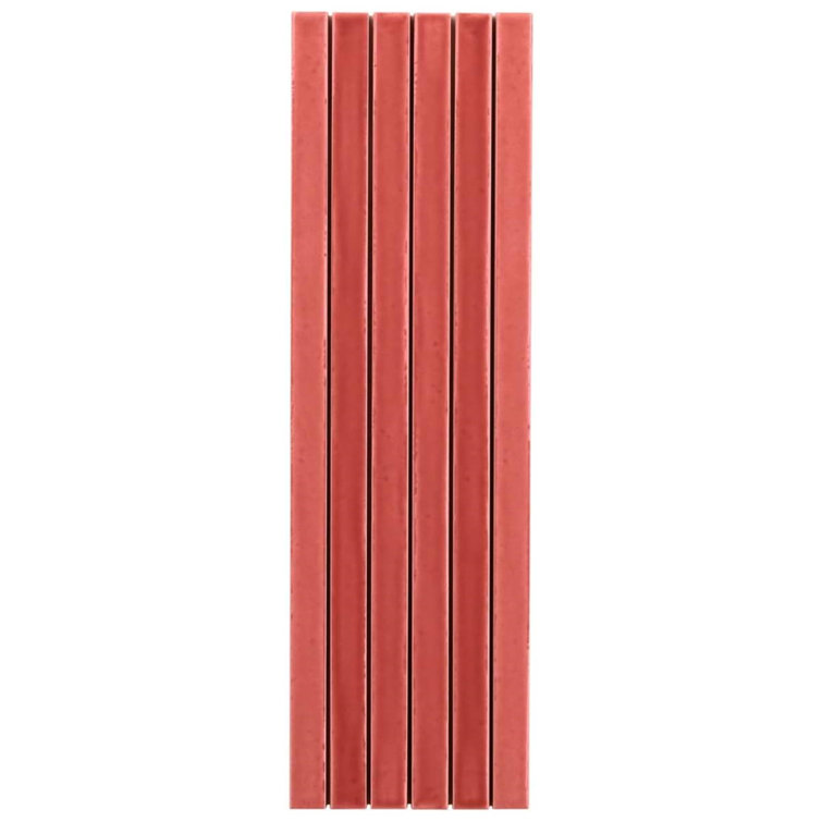 Wild Coralito Pink Glossy Ceramic Mosaic Wall Tile