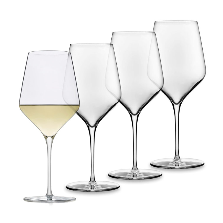 Libbey Signature Greenwich 20 Oz Clear White Wine Glasses Set of 4