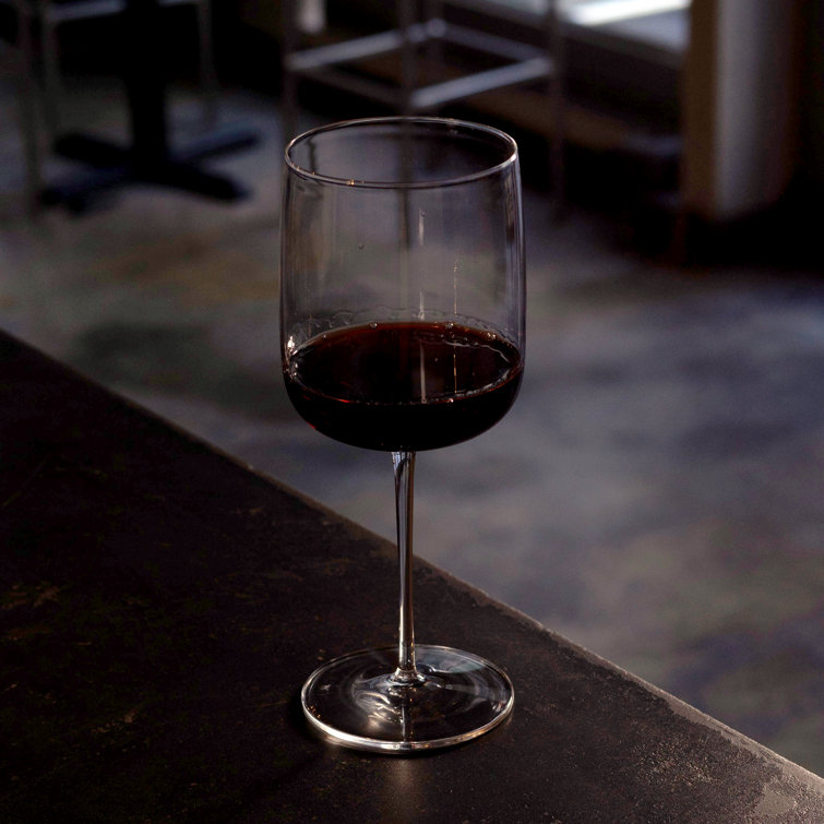 Sublime 22 oz Clear Glass Barolo Red Wine Glasses Set