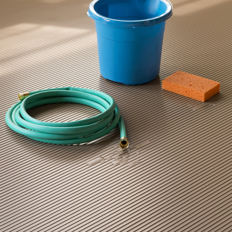 Ribbed G-Floor Garage Flooring