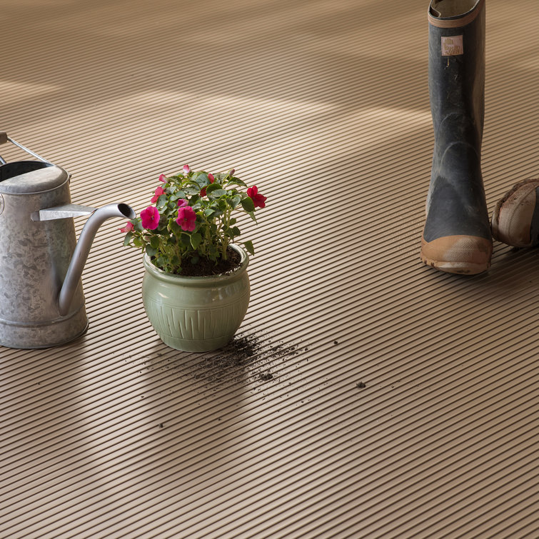 Ribbed G-Floor Garage Flooring