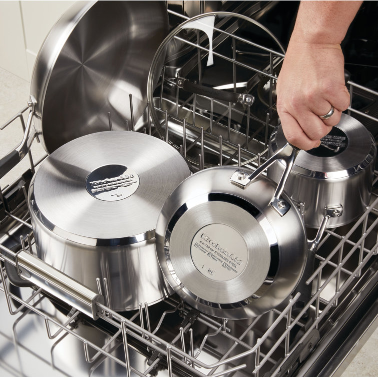 Stainless Steel Non-stick 10-Piece Cookware Set