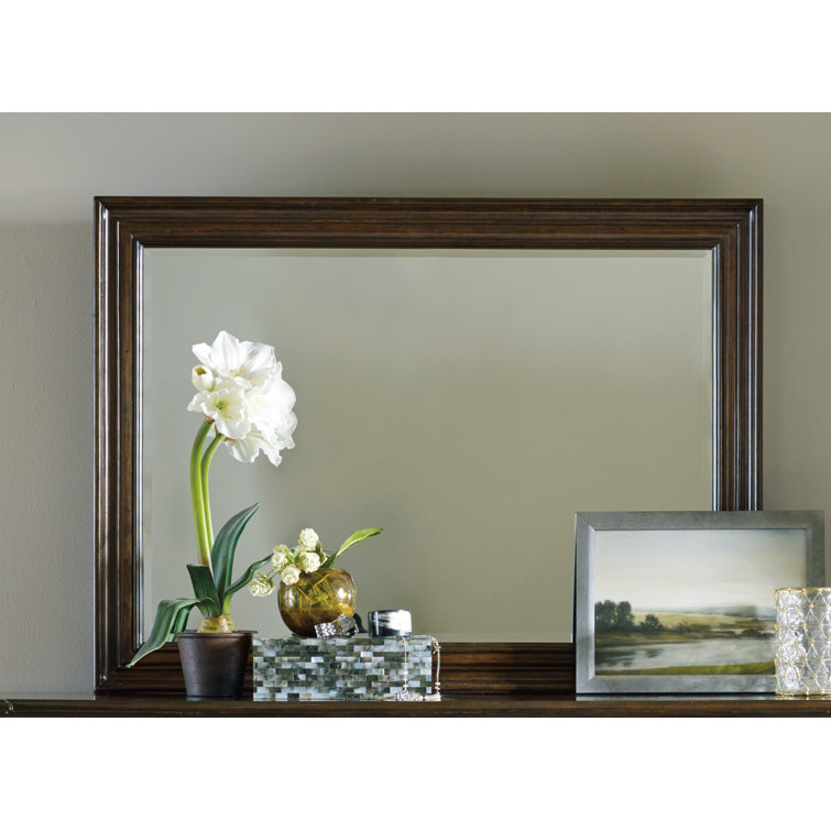 Leesburg Medium Brown 10-Drawer Dresser with Mirror