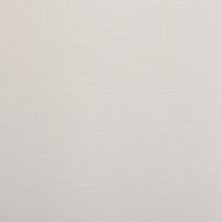 64'' Dark Russet Mango Wood Floor Lamp with Cream Shade