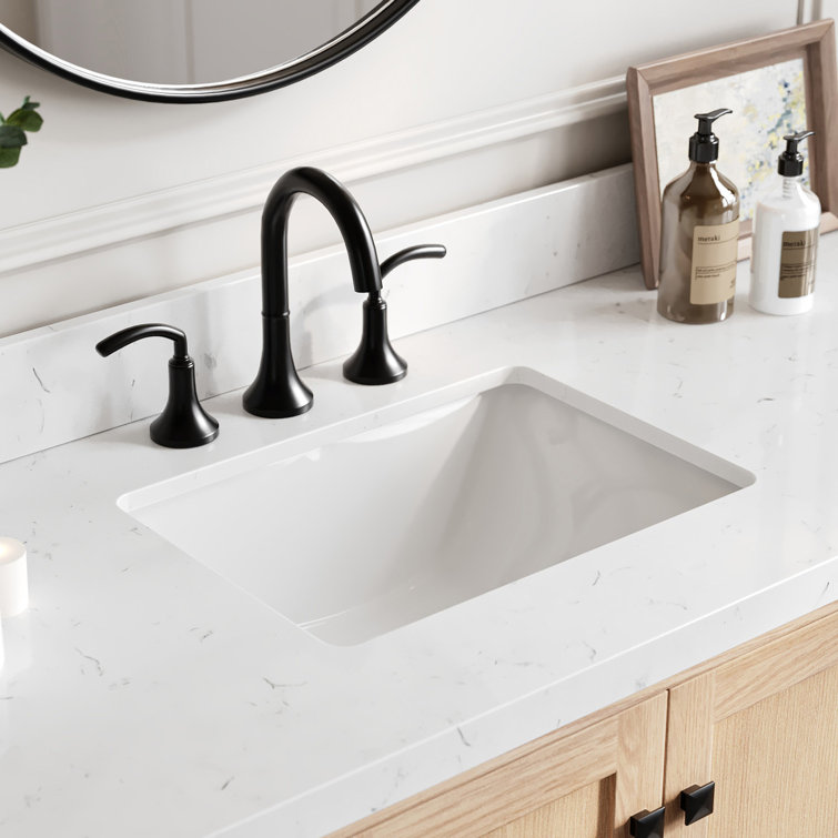 Cambridge 60.25'' Oak Single Sink Vanity with Quartz Top