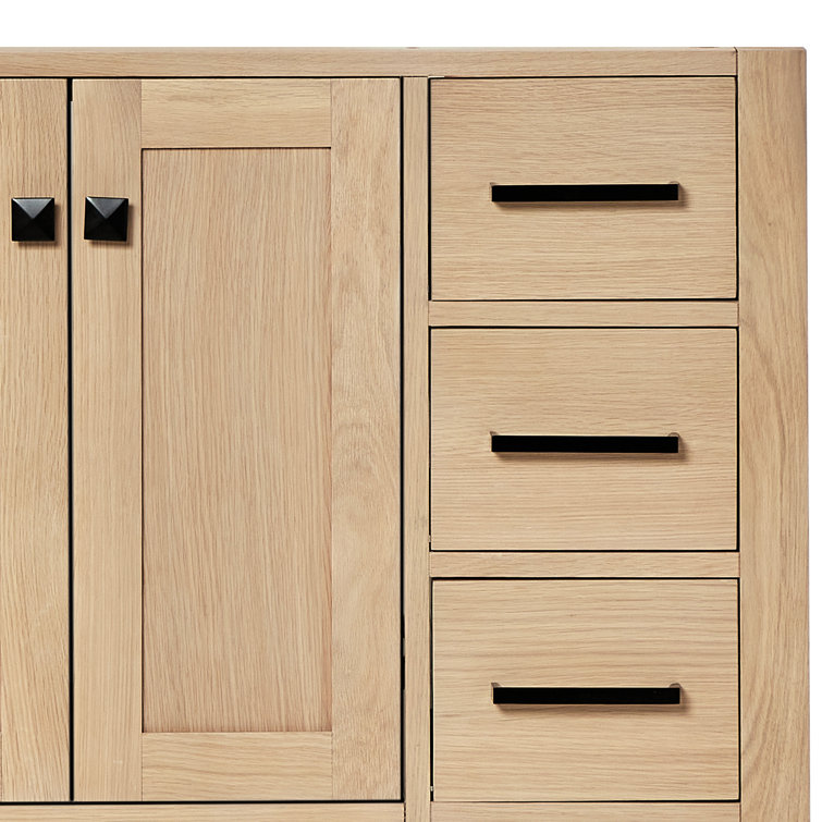 Cambridge 48.25" Oak Single Sink Vanity with Quartz Top