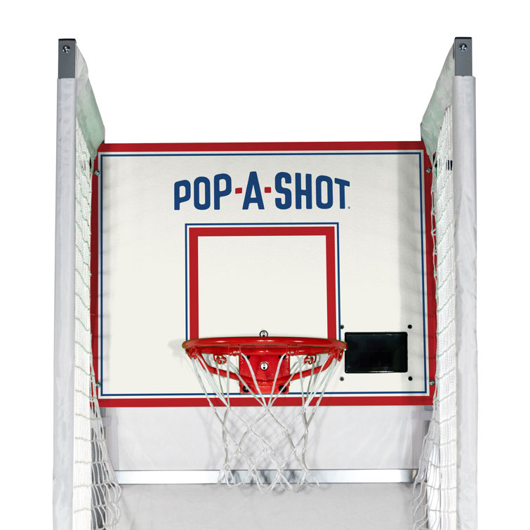 Indoor Portable Alloy Steel Arcade Basketball Game with Folding Ramp
