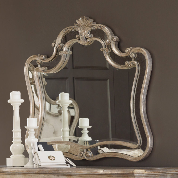 Sanctuary Silver and Gold Traditional Wall Mirror