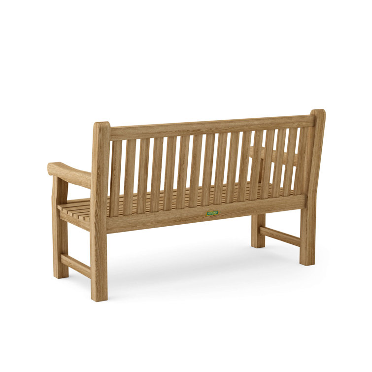 Devonshire Natural Teak 3-Seater Outdoor Bench