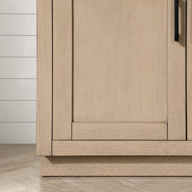 Bailey 36" Sahara Birch Freestanding Single Sink Vanity with Quartz Countertop