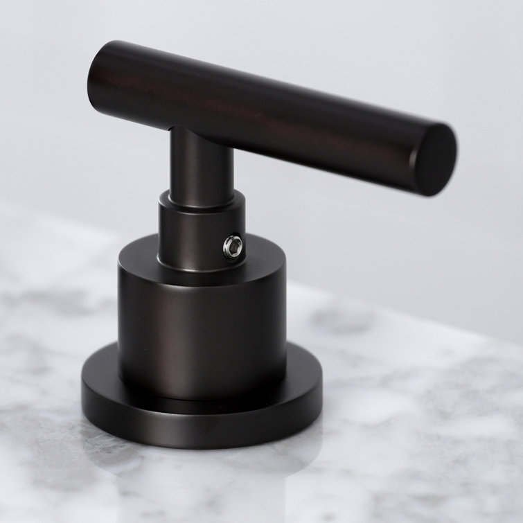 Manhattan Elegance Oil Rubbed Bronze Widespread Bathroom Faucet