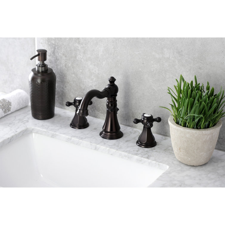 Metropolitan Elegance Oil Rubbed Bronze Widespread Bathroom Faucet