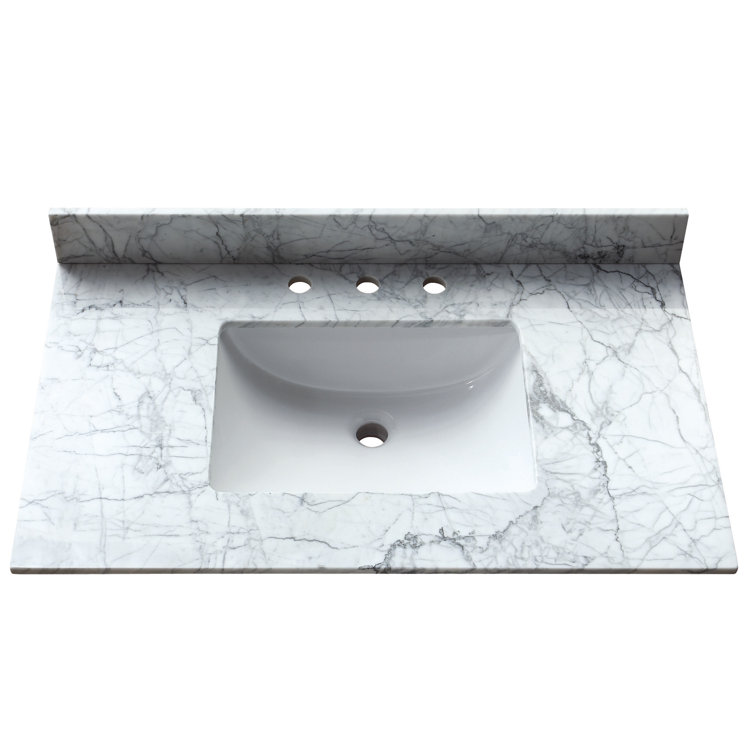 Avanity 20'' White Vitreous China Rectangular Undermount Sink