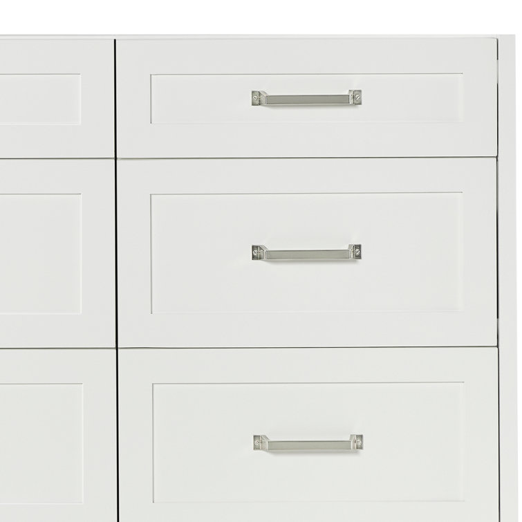 Monroe 66" White Wood Double Sink Vanity with Quartz Top