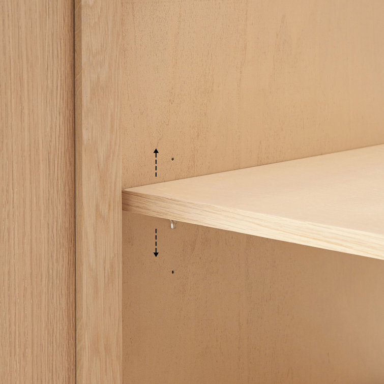 Oak Single Sink Bathroom Vanity with Pure White Quartz Top