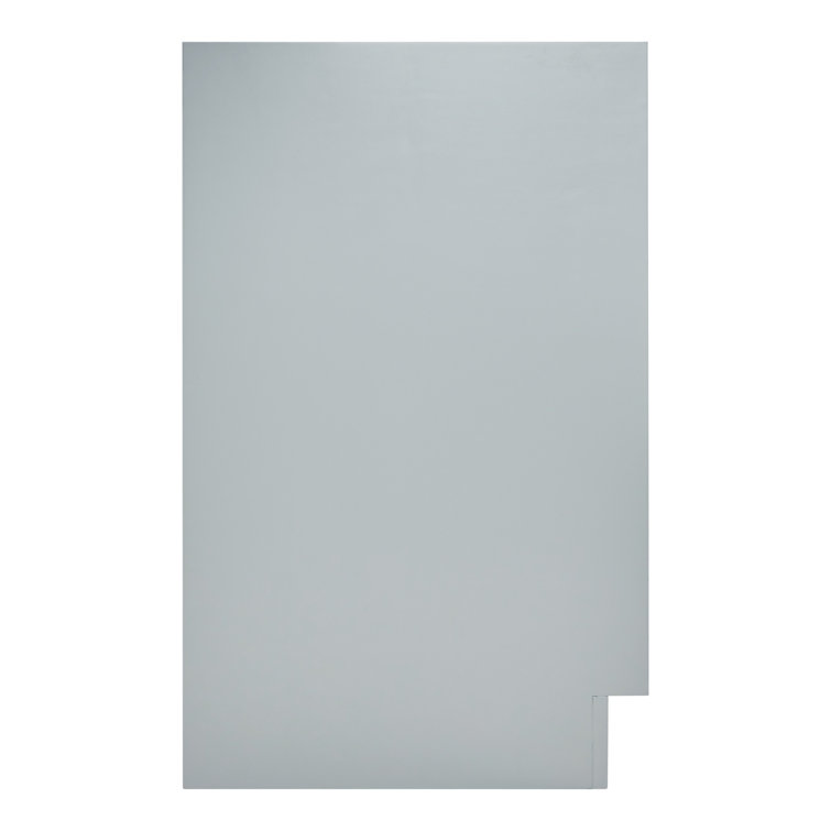 Kelly 60-inch Light Gray Wood Double Freestanding Vanity Cabinet