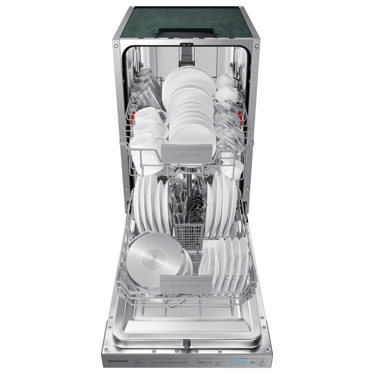 18-inch Stainless Steel Top Control Built-in Dishwasher