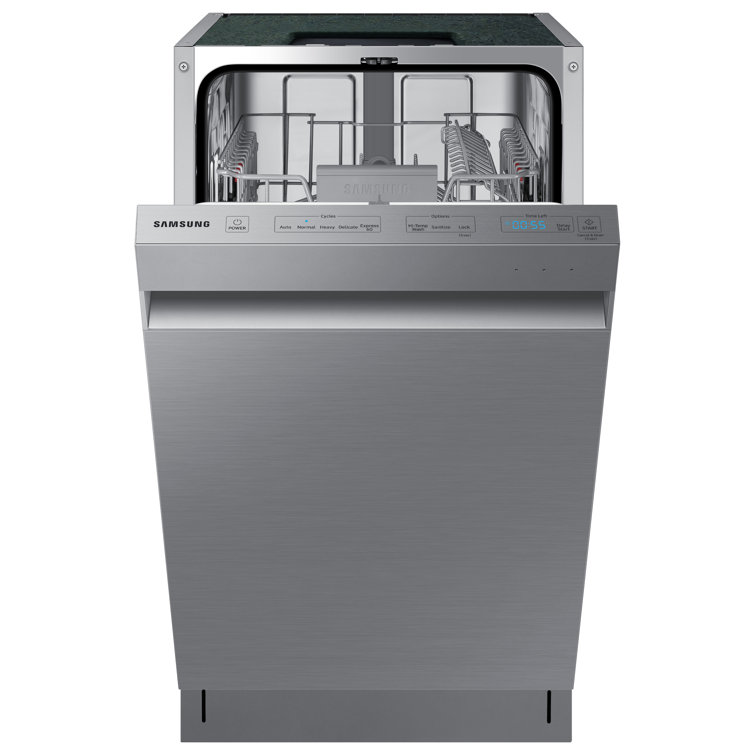18-inch Stainless Steel Top Control Built-in Dishwasher