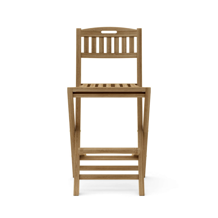 Altavista Natural Teak 3-Piece Folding Bar Set