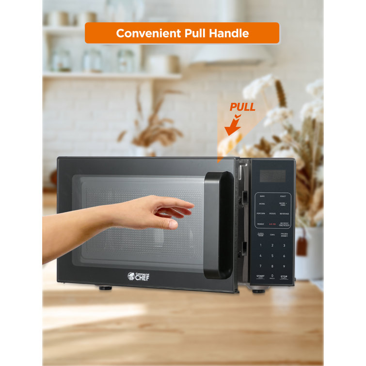 Black 0.9 Cu. Ft. Convection Microwave Air Fryer Combo