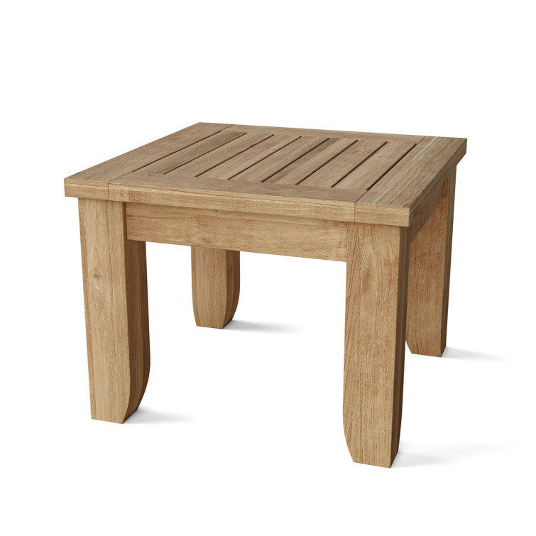 Riviera 7-Piece Teak Outdoor Conversation Set with Gray Cushions