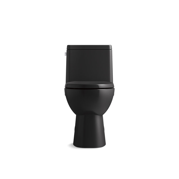 White High Efficiency Elongated Free Standing Toilet