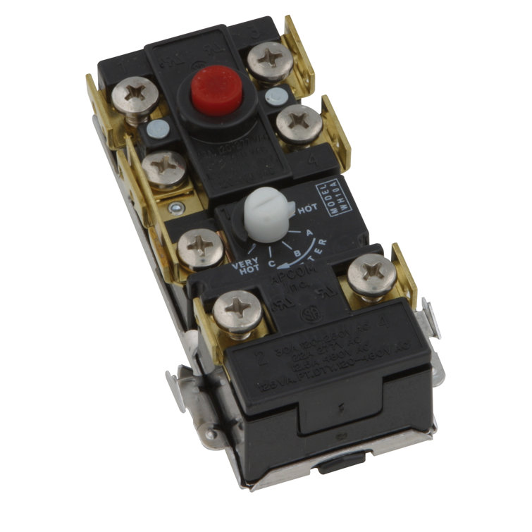 Universal Black Electric Water Heater Thermostat