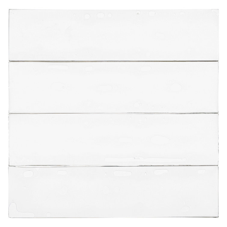Myst 3" x 12" Polished Beige Glass Subway Tile