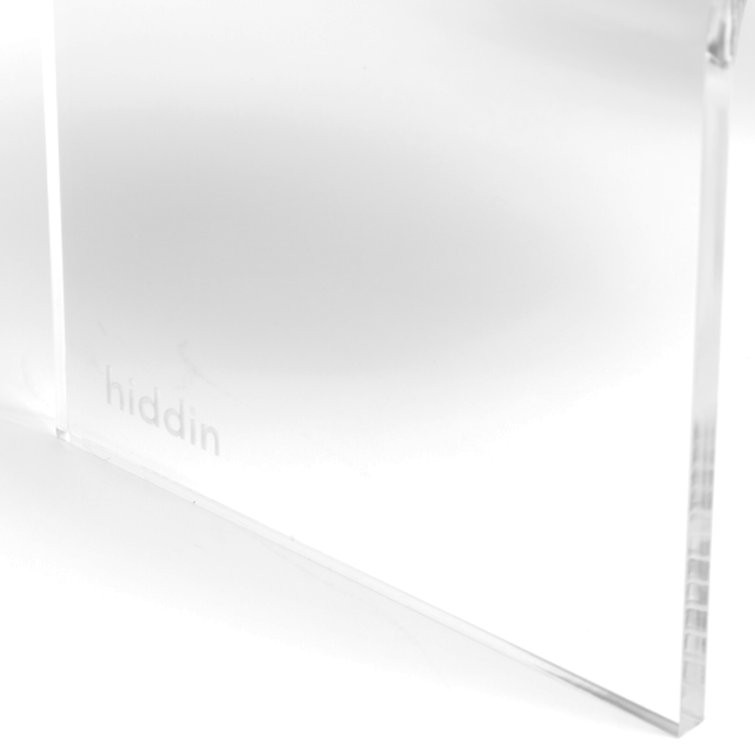 Clear Acrylic Elevated Pet Feeder with Stainless Steel Bowl