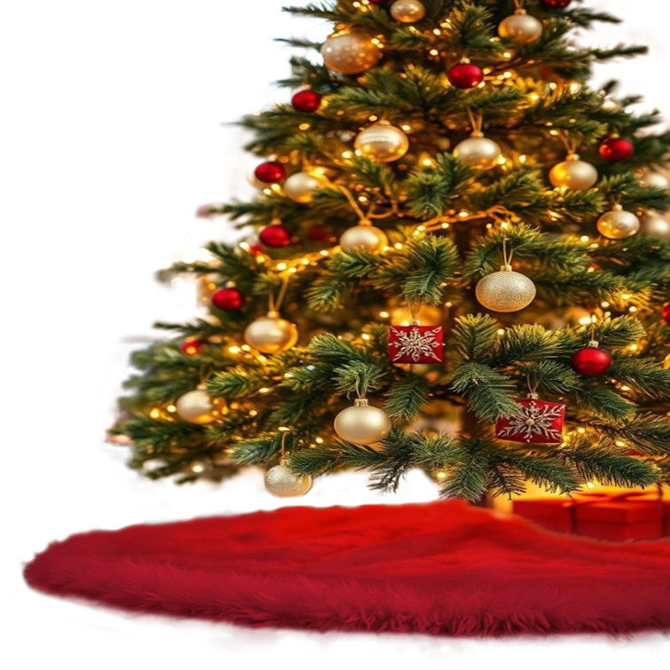 Skirt Faux Fur Tree Skirt