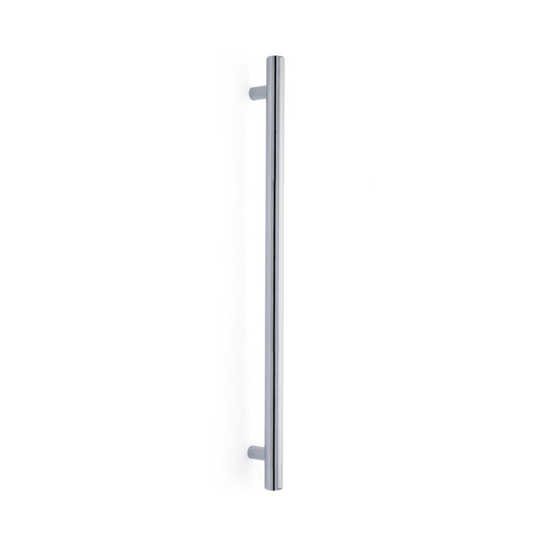 18" Polished Chrome Modern Bar Appliance Pull