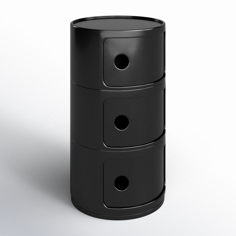 Componibili 32cm Classic Black Modular Storage Unit