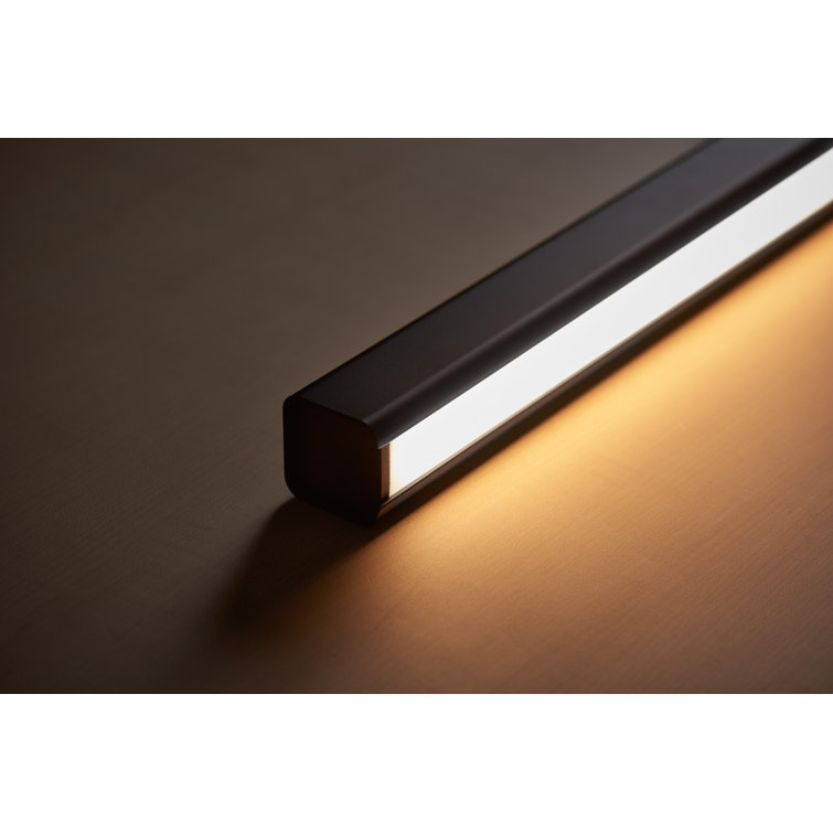 Mumu XL Black Aluminum & Brass LED Pendant Light