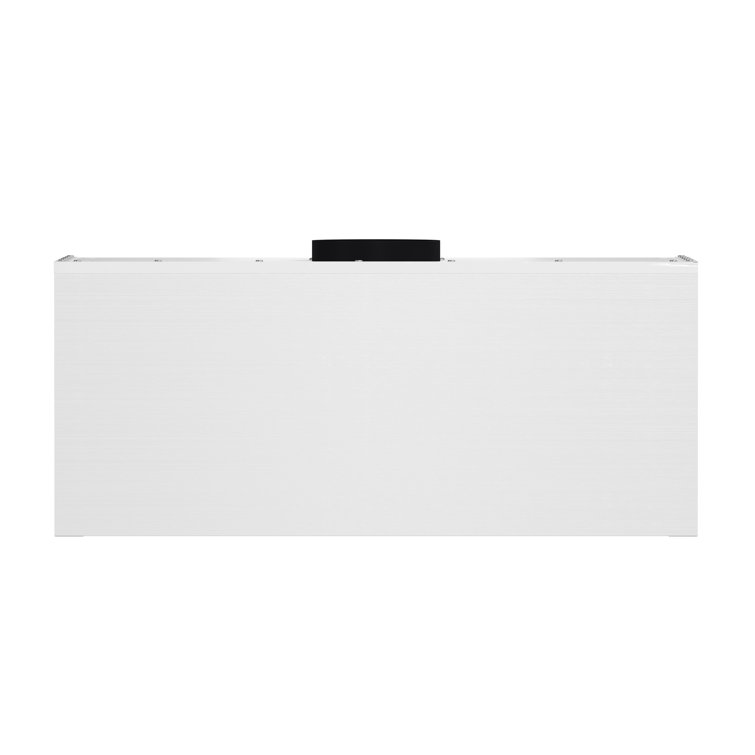 White Stainless Steel 30" Under Cabinet Range Hood with LED Lights