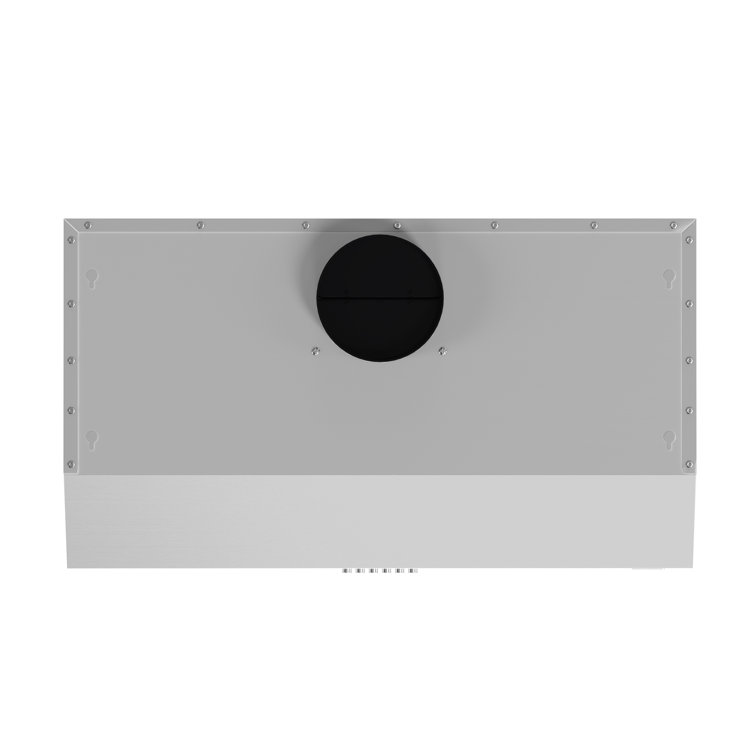 White Stainless Steel 30" Under Cabinet Range Hood with LED Lights