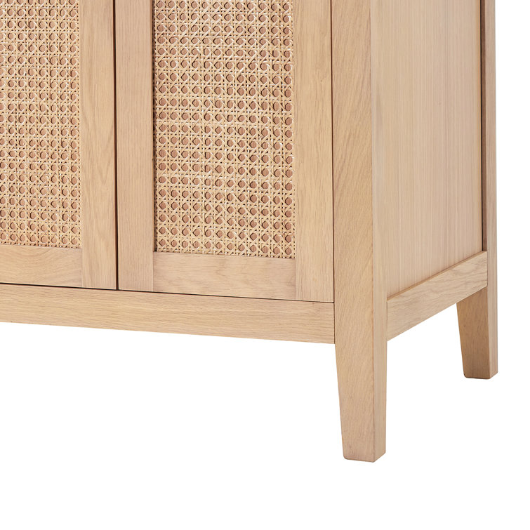 Camila 72" Light Brown Oak Freestanding Double Vanity